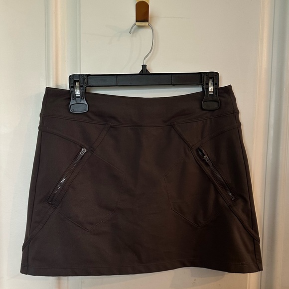 Athleta TRAILSIDE SKORT Shale EUC Size - SP - Picture 3 of 6